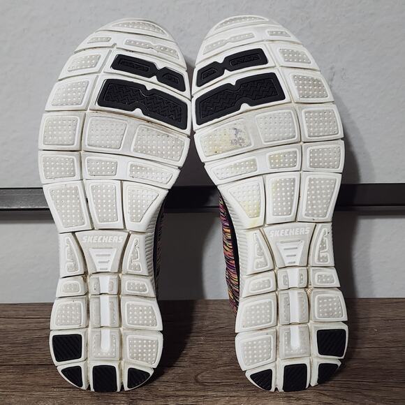 Skechers Flex Appeal Women's Casual Comfort Shoes Sneakers Size 9 Multicolor - Picture 6 of 9